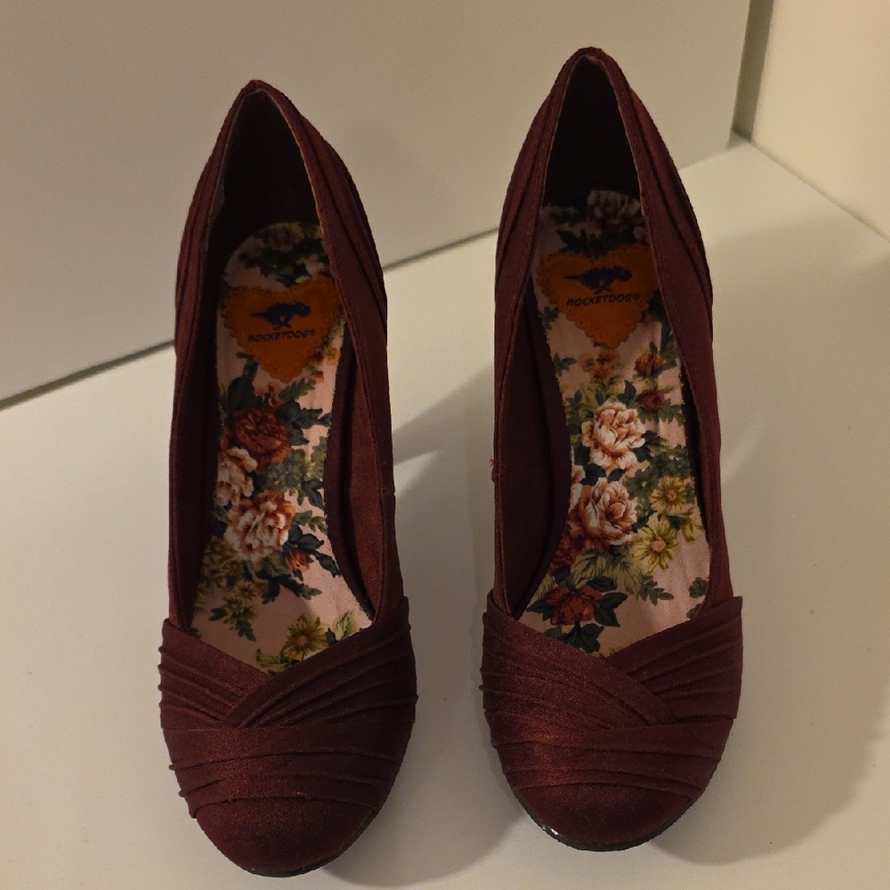 Rockport Women's Deep Burgundy Heels